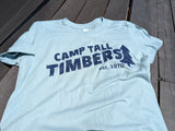 Camp T-Shirt - Heather Dusty Blue