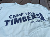 Camp T-Shirt - Heather Dusty Blue